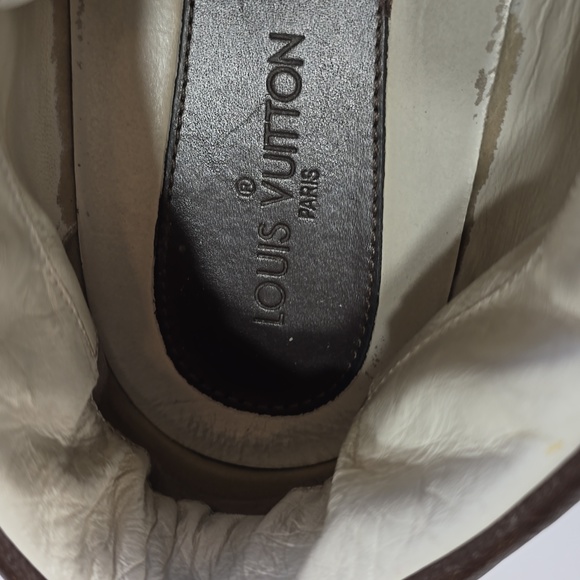 Louis Vuitton Mens Size 11 High Top Brown Sneaker - Picture 14 of 14